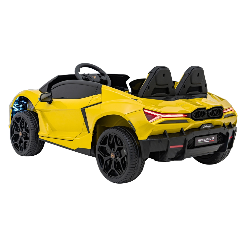 Elektromobilis Lamborghini Revuelto XL, Yellow-Elektromobiliai vaikams, Mašinos-e-vaikas