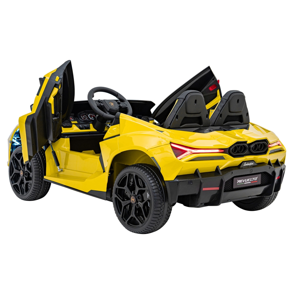 Elektromobilis Lamborghini Revuelto XL, Yellow-Elektromobiliai vaikams, Mašinos-e-vaikas