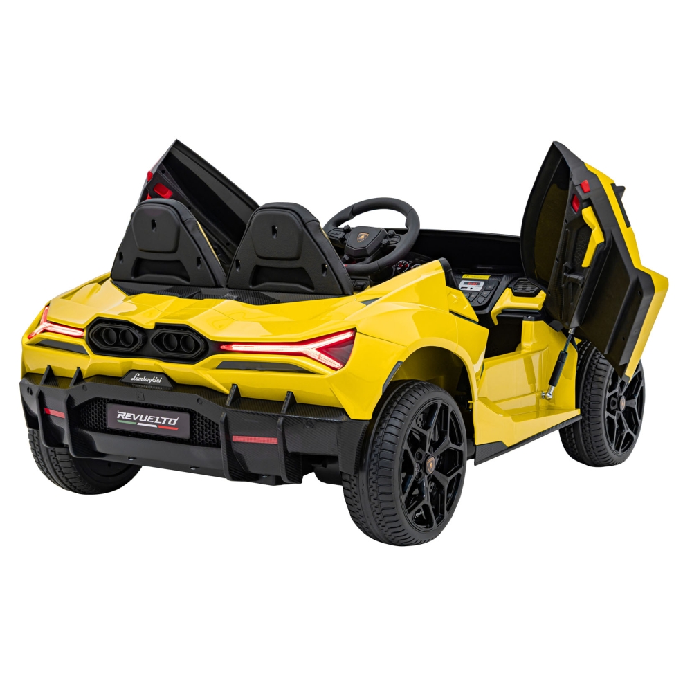 Elektromobilis Lamborghini Revuelto XL, Yellow-Elektromobiliai vaikams, Mašinos-e-vaikas
