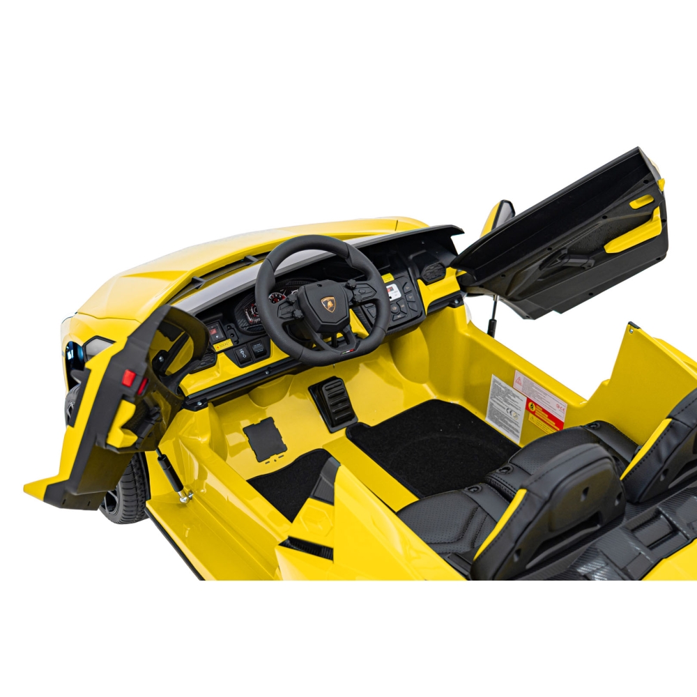 Elektromobilis Lamborghini Revuelto XL, Yellow-Elektromobiliai vaikams, Mašinos-e-vaikas