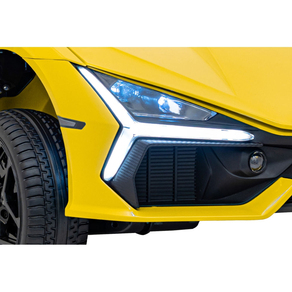 Elektromobilis Lamborghini Revuelto XL, Yellow-Elektromobiliai vaikams, Mašinos-e-vaikas