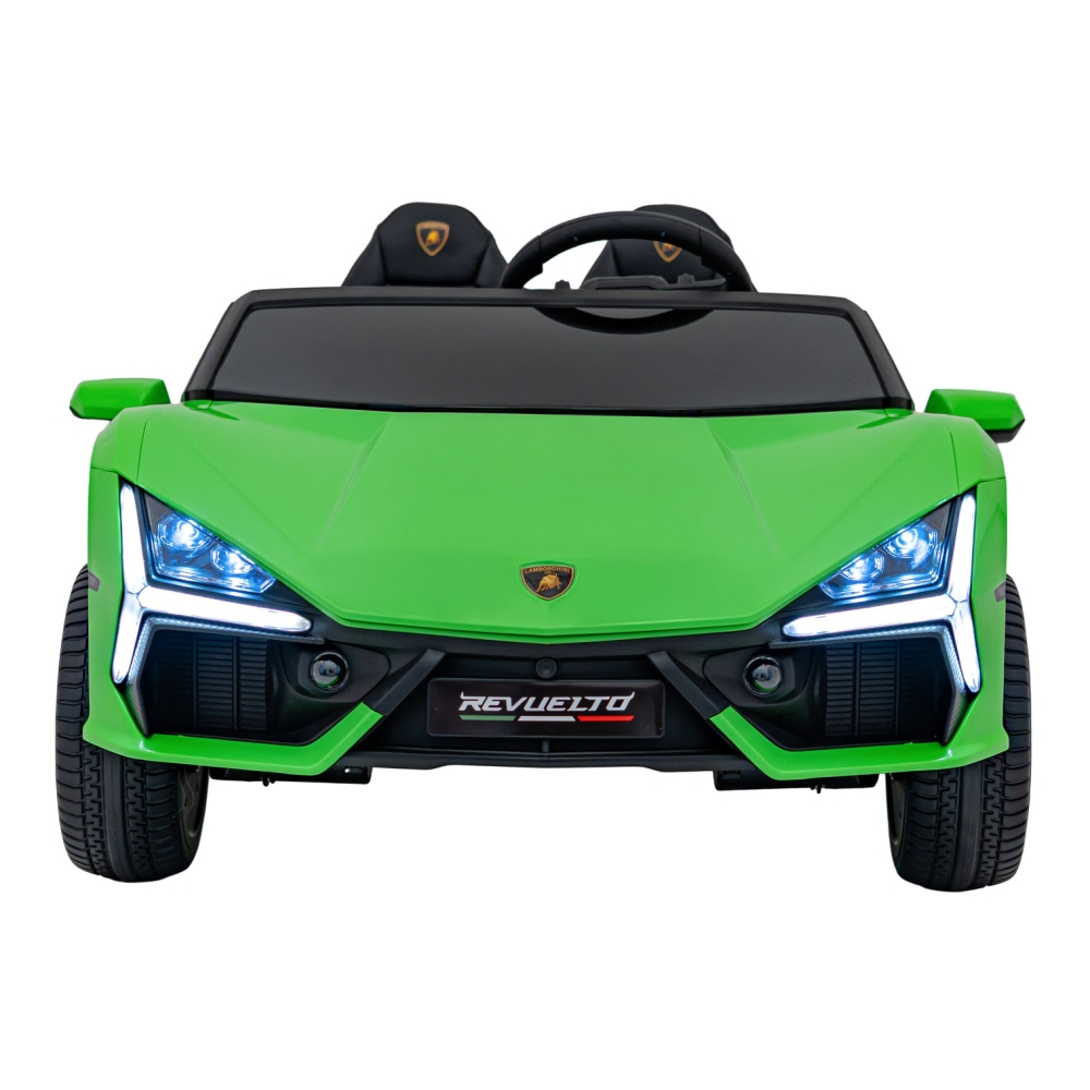 Elektromobilis Lamborghini Revuelto XL, Green-Elektromobiliai vaikams, Mašinos-e-vaikas