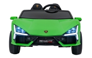Elektromobilis Lamborghini Revuelto XL, Green-Elektromobiliai vaikams, Mašinos-e-vaikas