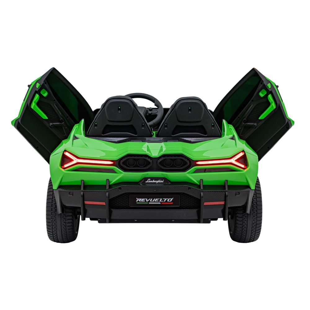 Elektromobilis Lamborghini Revuelto XL, Green-Elektromobiliai vaikams, Mašinos-e-vaikas