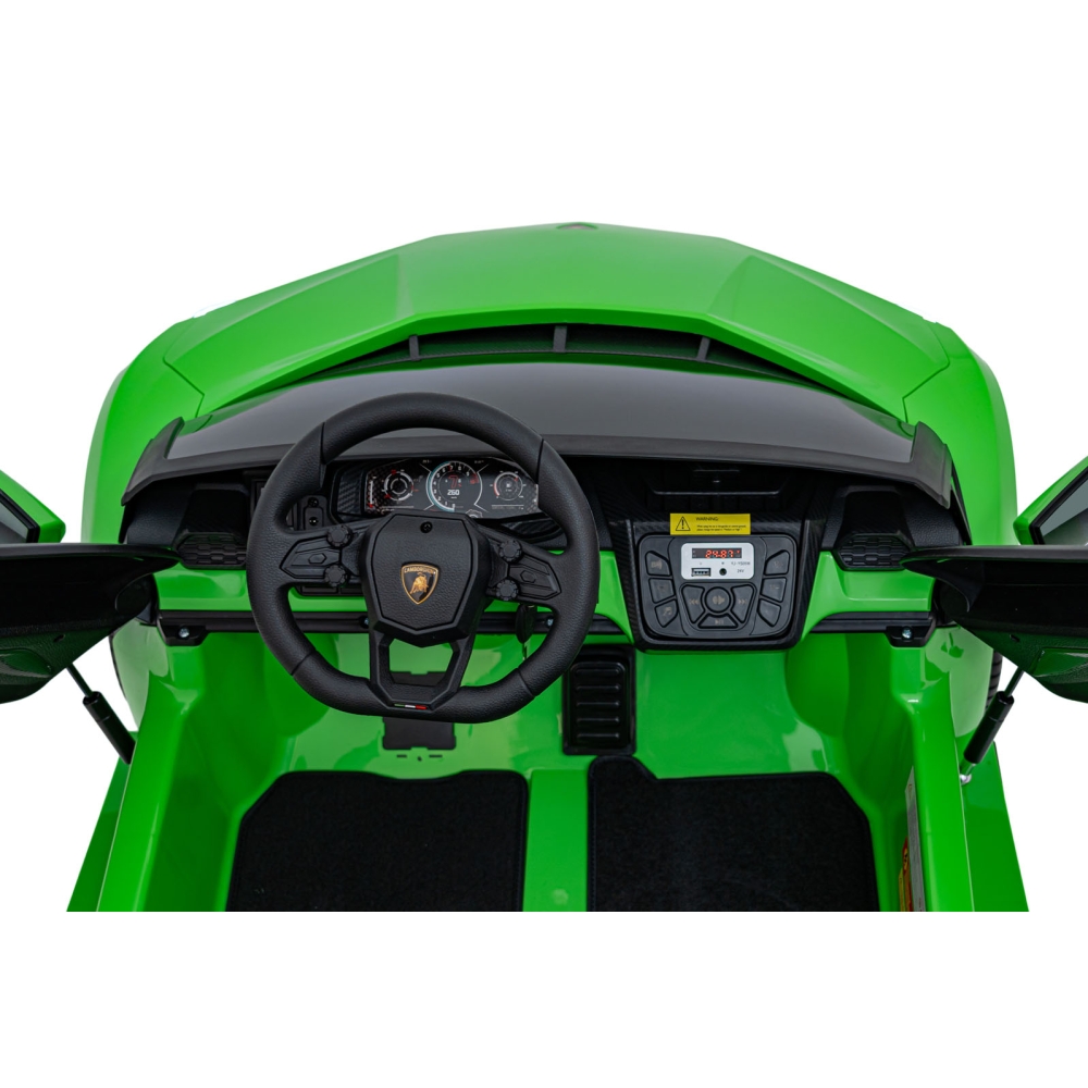 Elektromobilis Lamborghini Revuelto XL, Green-Elektromobiliai vaikams, Mašinos-e-vaikas