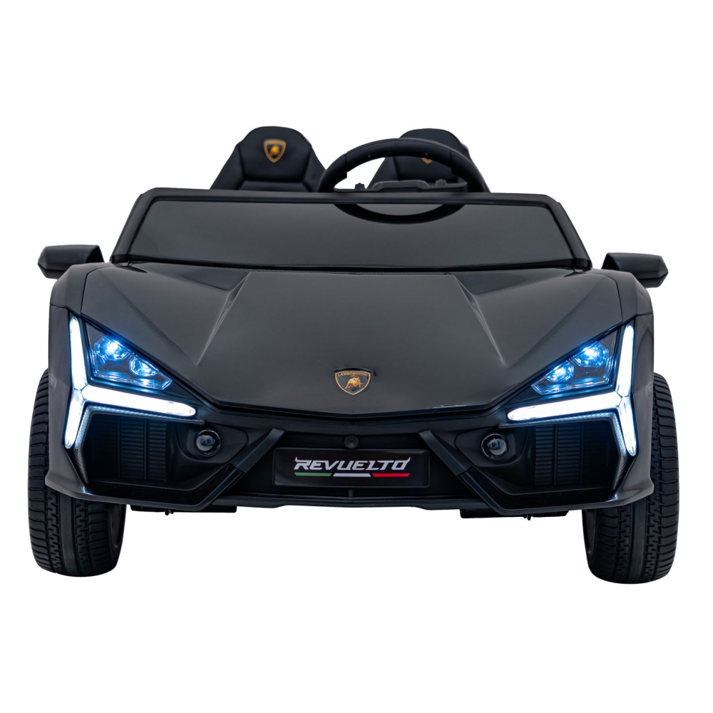 Elektromobilis Lamborghini Revuelto XL, Black-Elektromobiliai vaikams, Mašinos-e-vaikas