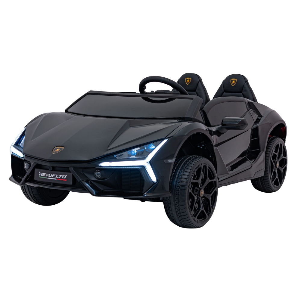 Elektromobilis Lamborghini Revuelto XL, Black-Elektromobiliai vaikams, Mašinos-e-vaikas