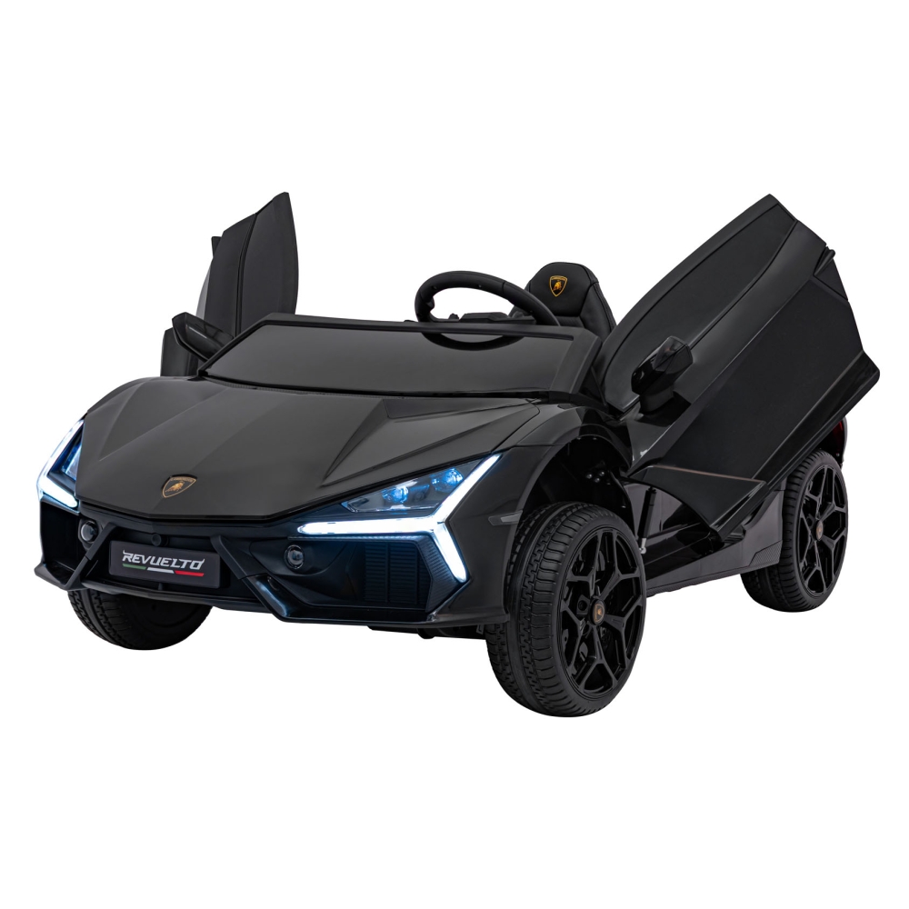 Elektromobilis Lamborghini Revuelto XL, Black-Elektromobiliai vaikams, Mašinos-e-vaikas