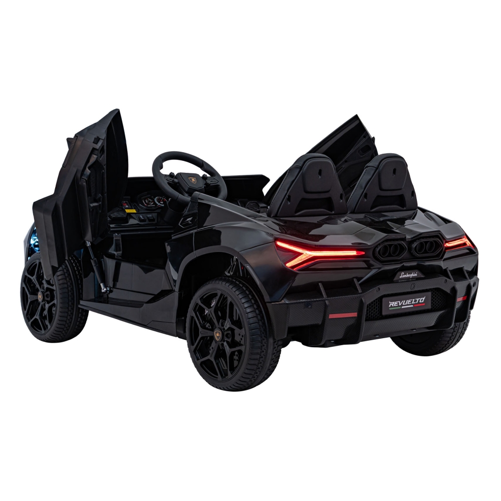 Elektromobilis Lamborghini Revuelto XL, Black-Elektromobiliai vaikams, Mašinos-e-vaikas