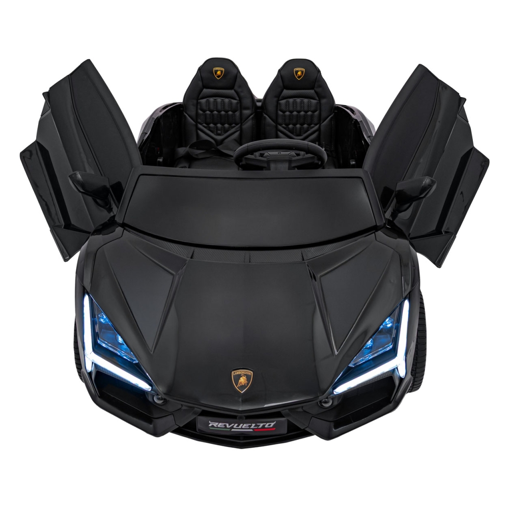 Elektromobilis Lamborghini Revuelto XL, Black-Elektromobiliai vaikams, Mašinos-e-vaikas