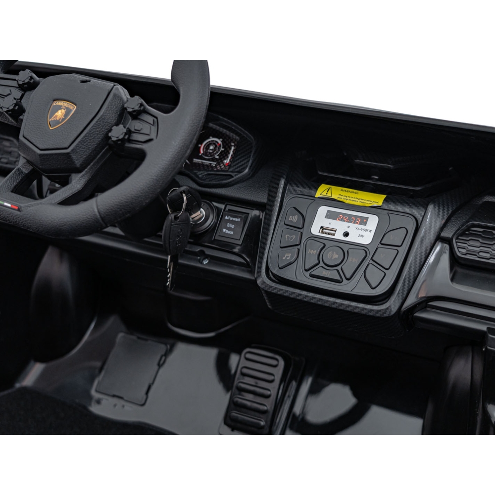 Elektromobilis Lamborghini Revuelto XL, Black-Elektromobiliai vaikams, Mašinos-e-vaikas