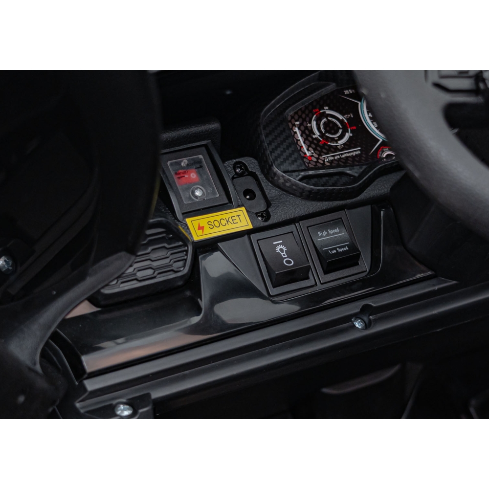 Elektromobilis Lamborghini Revuelto XL, Black-Elektromobiliai vaikams, Mašinos-e-vaikas