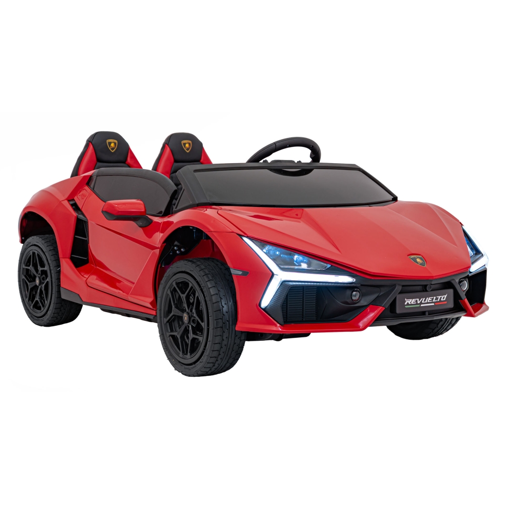 Elektromobilis Lamborghini Revuelto XL STRONG, Red-Elektromobiliai vaikams, Mašinos-e-vaikas