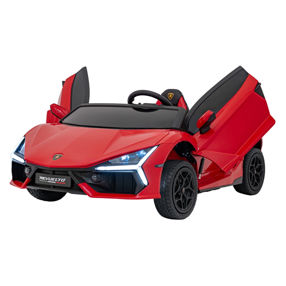 Elektromobilis Lamborghini Revuelto XL STRONG, Red-Elektromobiliai vaikams, Mašinos-e-vaikas