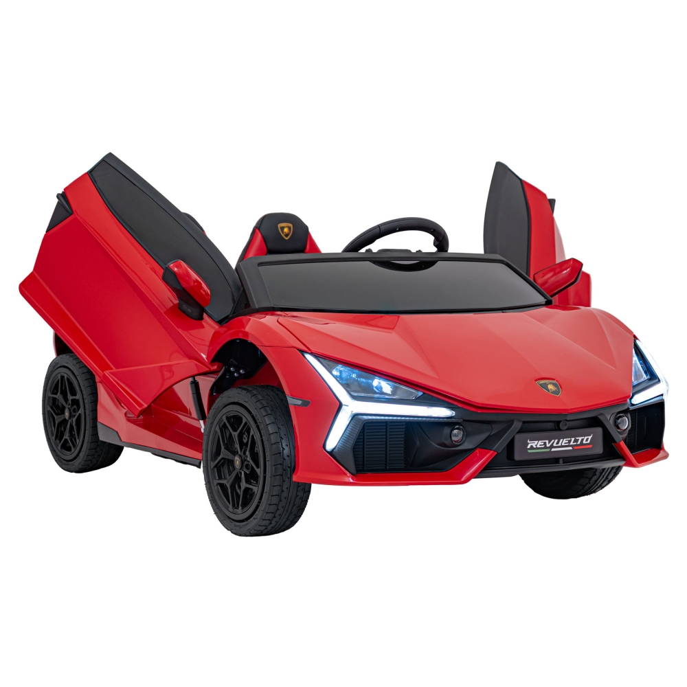 Elektromobilis Lamborghini Revuelto XL STRONG, Red-Elektromobiliai vaikams, Mašinos-e-vaikas