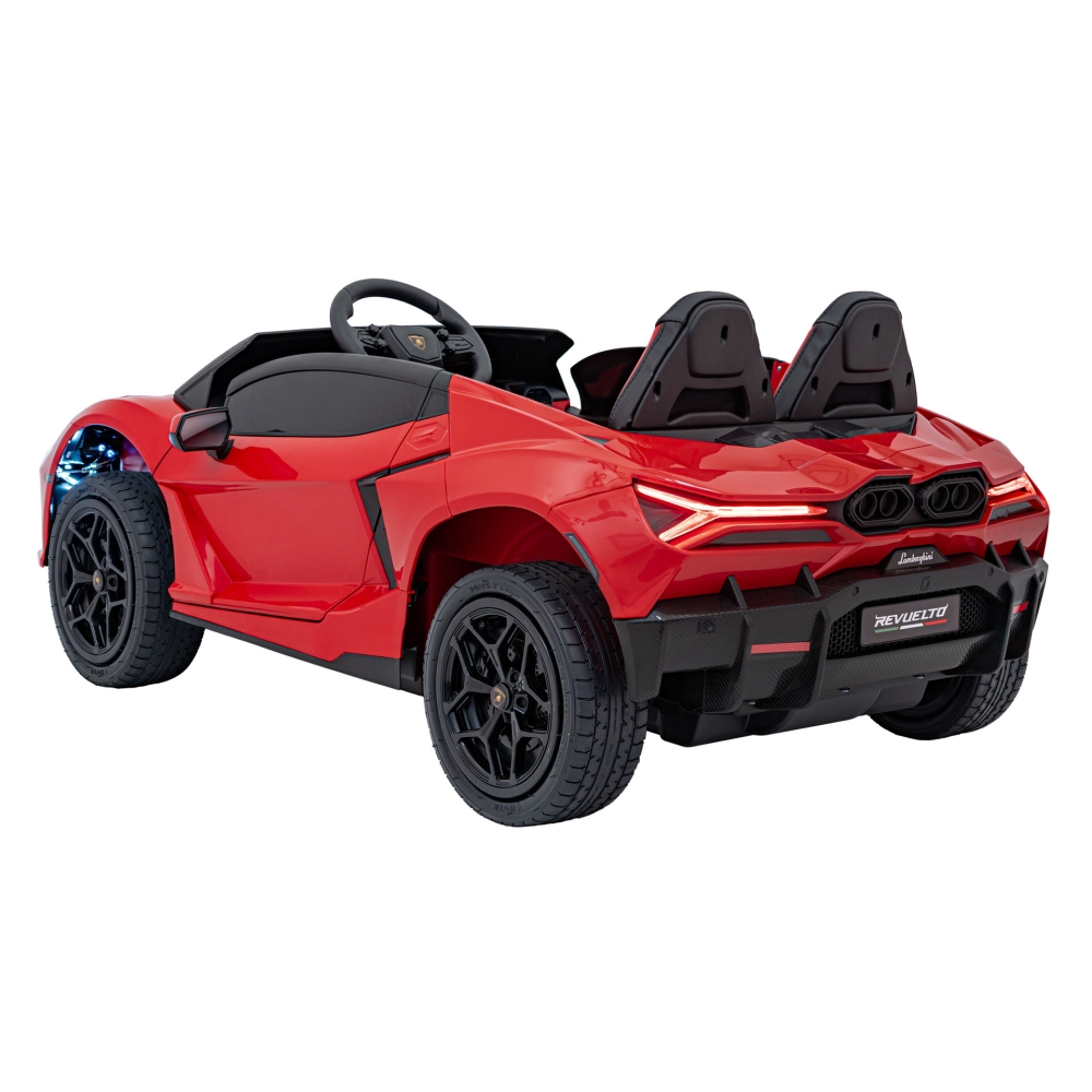 Elektromobilis Lamborghini Revuelto XL STRONG, Red-Elektromobiliai vaikams, Mašinos-e-vaikas