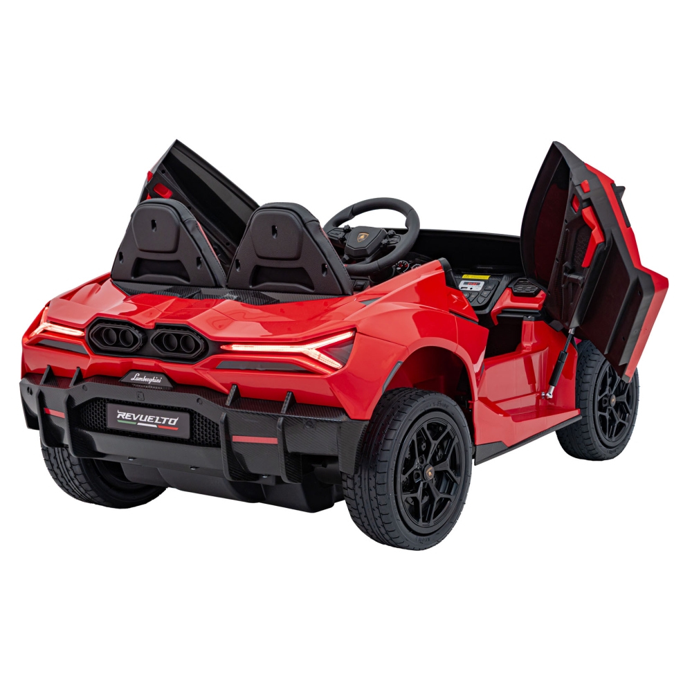 Elektromobilis Lamborghini Revuelto XL STRONG, Red-Elektromobiliai vaikams, Mašinos-e-vaikas
