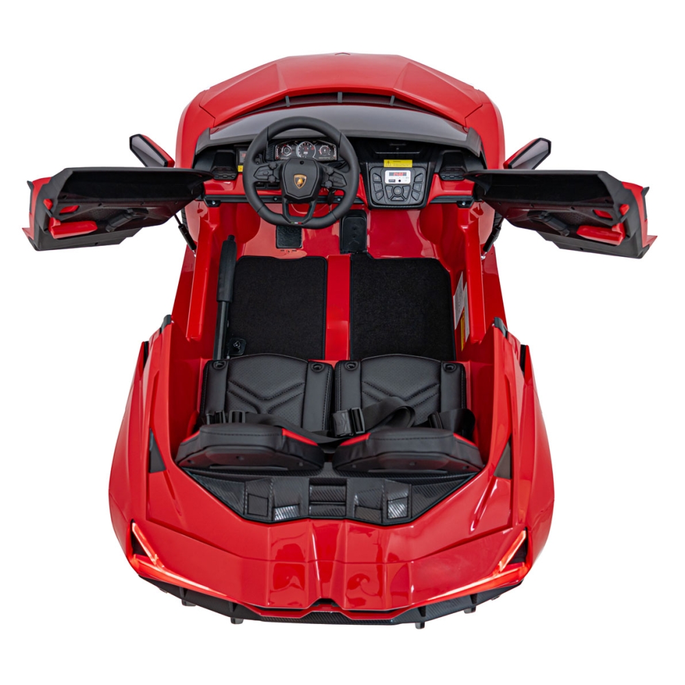 Elektromobilis Lamborghini Revuelto XL STRONG, Red-Elektromobiliai vaikams, Mašinos-e-vaikas