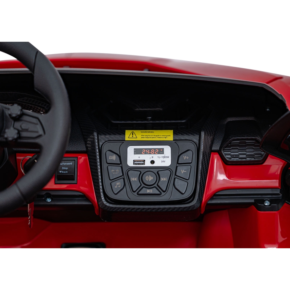 Elektromobilis Lamborghini Revuelto XL STRONG, Red-Elektromobiliai vaikams, Mašinos-e-vaikas