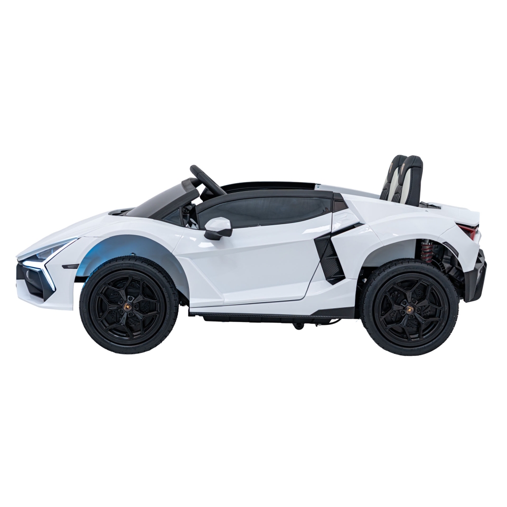Elektromobilis Lamborghini Revuelto XL STRONG, White-Elektromobiliai vaikams, Mašinos-e-vaikas