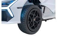 Elektromobilis Lamborghini Revuelto XL STRONG, White-Elektromobiliai vaikams, Mašinos-e-vaikas