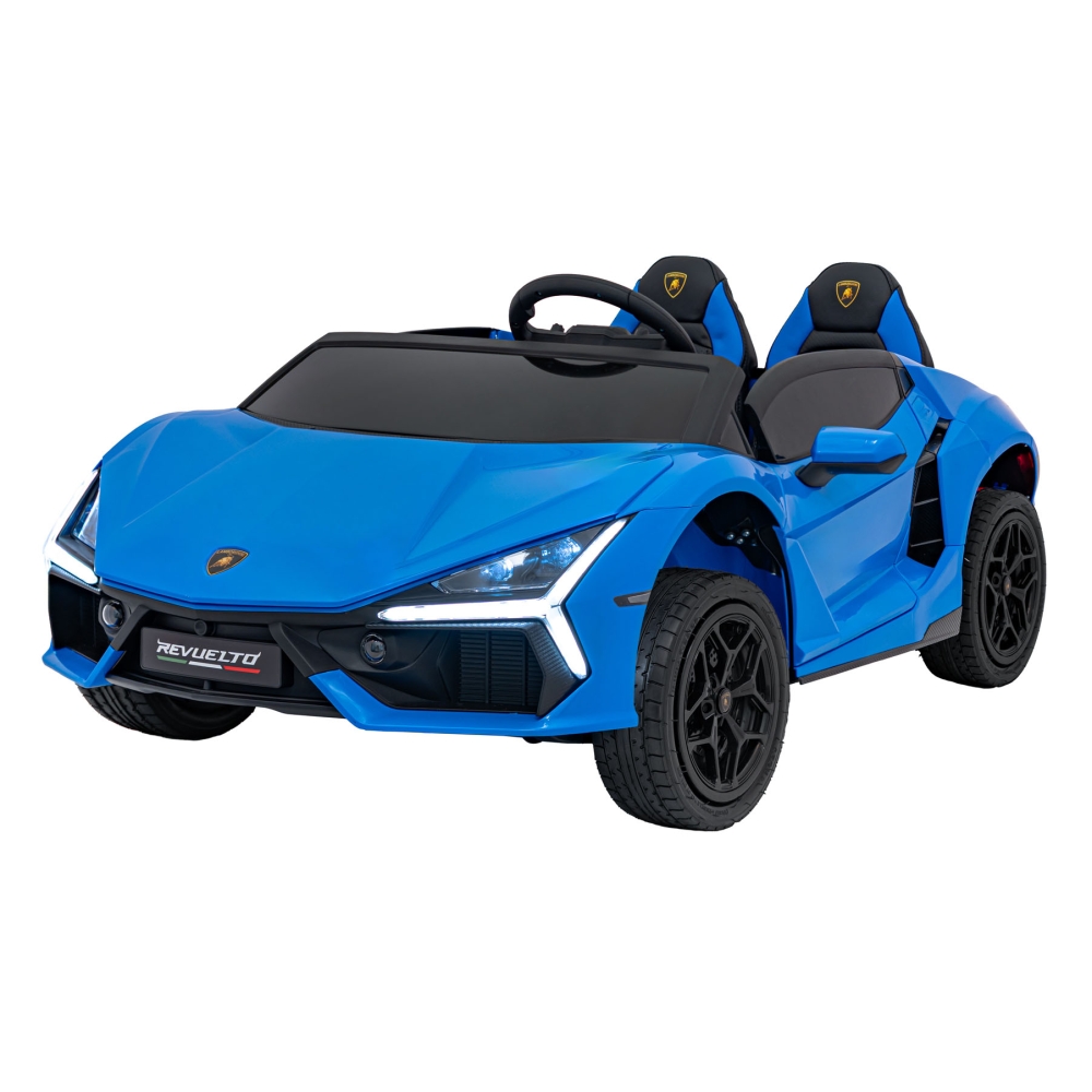 Elektromobilis Lamborghini Revuelto XL STRONG, Blue-Elektromobiliai vaikams, Mašinos-e-vaikas