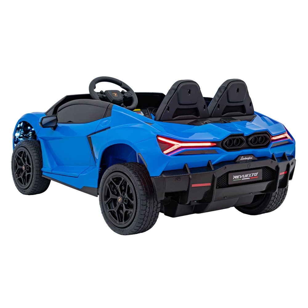 Elektromobilis Lamborghini Revuelto XL STRONG, Blue-Elektromobiliai vaikams, Mašinos-e-vaikas