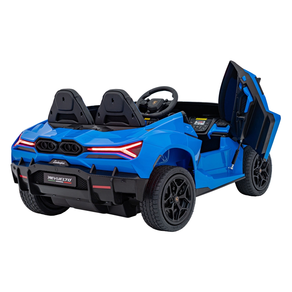 Elektromobilis Lamborghini Revuelto XL STRONG, Blue-Elektromobiliai vaikams, Mašinos-e-vaikas