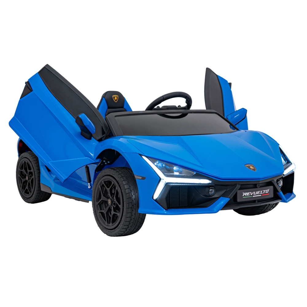 Elektromobilis Lamborghini Revuelto XL STRONG, Blue-Elektromobiliai vaikams, Mašinos-e-vaikas