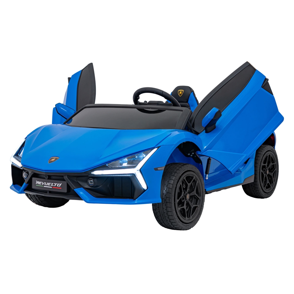 Elektromobilis Lamborghini Revuelto XL STRONG, Blue-Elektromobiliai vaikams, Mašinos-e-vaikas