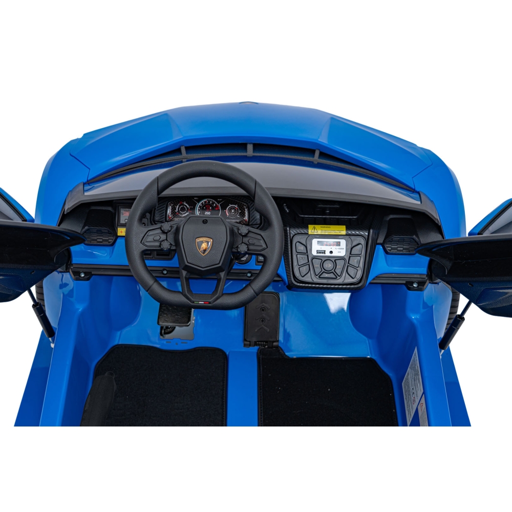 Elektromobilis Lamborghini Revuelto XL STRONG, Blue-Elektromobiliai vaikams, Mašinos-e-vaikas