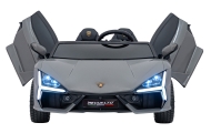 Elektromobilis Lamborghini Revuelto XL STRONG, Grey-Elektromobiliai vaikams, Mašinos-e-vaikas