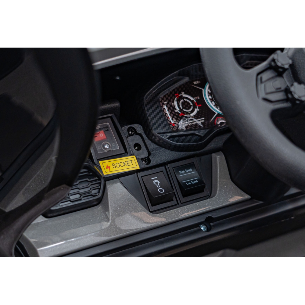 Elektromobilis Lamborghini Revuelto XL STRONG, Grey-Elektromobiliai vaikams, Mašinos-e-vaikas