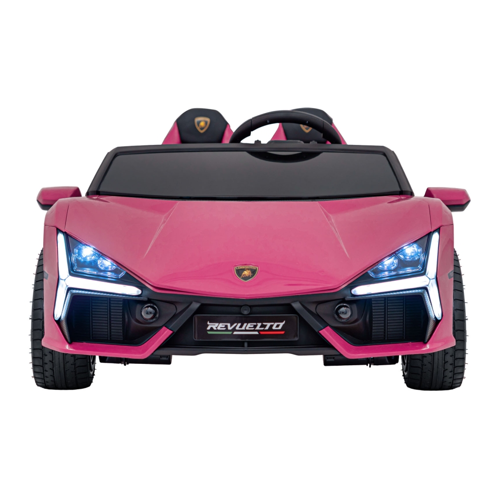 Elektromobilis Lamborghini Revuelto XL STRONG, Pink-Elektromobiliai vaikams, Mašinos-e-vaikas