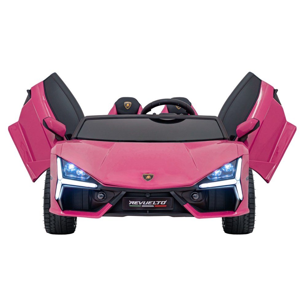 Elektromobilis Lamborghini Revuelto XL STRONG, Pink-Elektromobiliai vaikams, Mašinos-e-vaikas