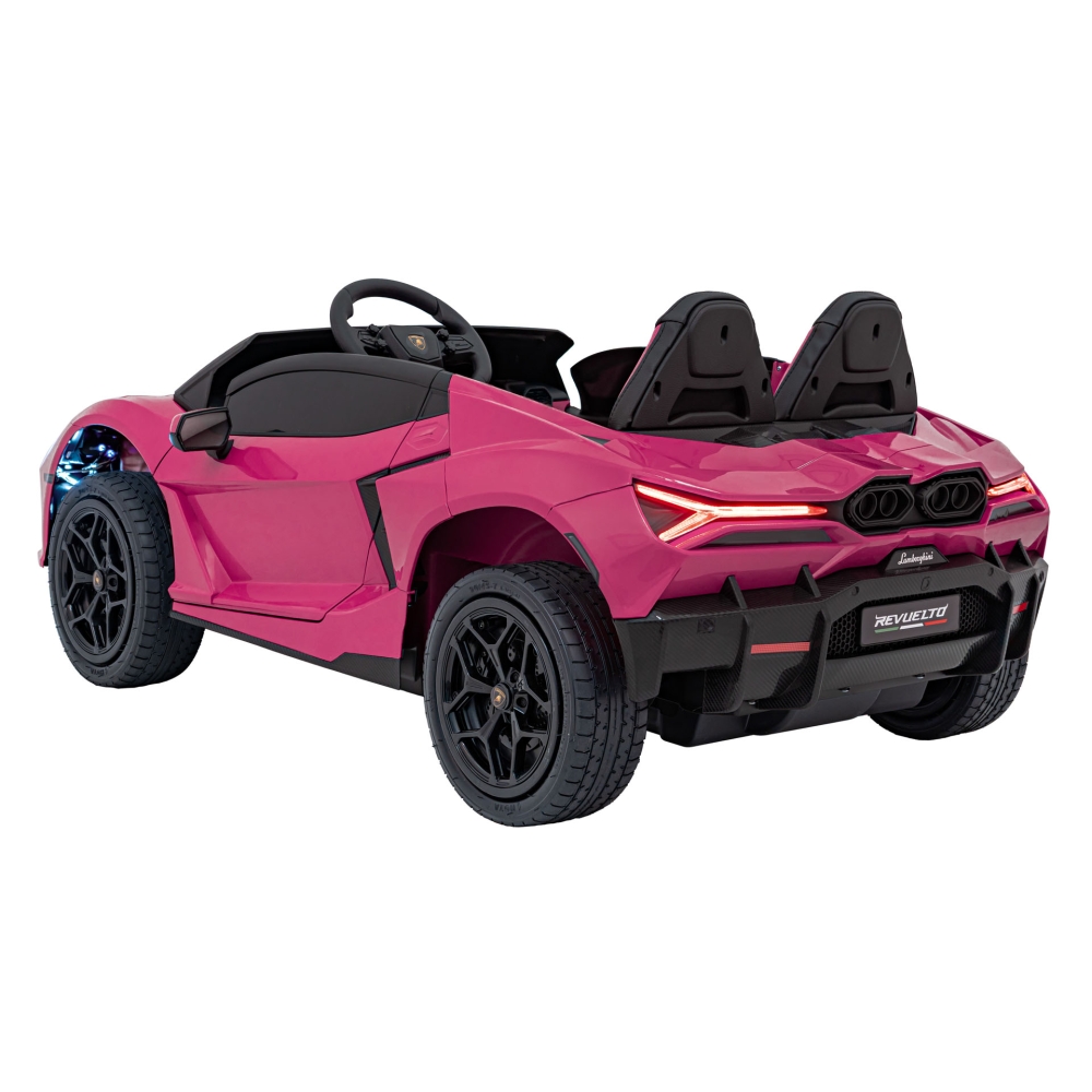 Elektromobilis Lamborghini Revuelto XL STRONG, Pink-Elektromobiliai vaikams, Mašinos-e-vaikas