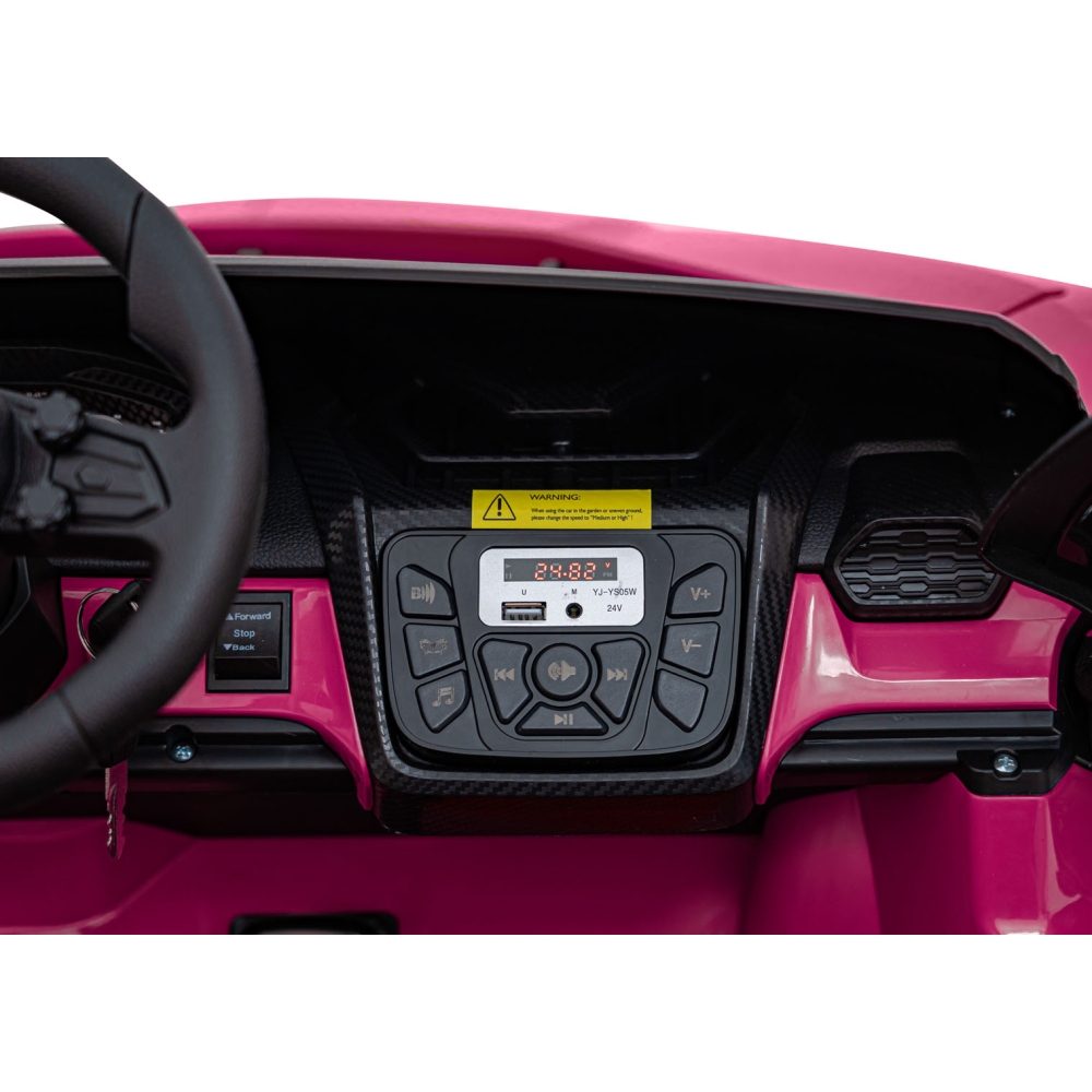 Elektromobilis Lamborghini Revuelto XL STRONG, Pink-Elektromobiliai vaikams, Mašinos-e-vaikas