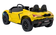 Elektromobilis Lamborghini Revuelto XL STRONG, Yellow-Elektromobiliai vaikams, Mašinos-e-vaikas