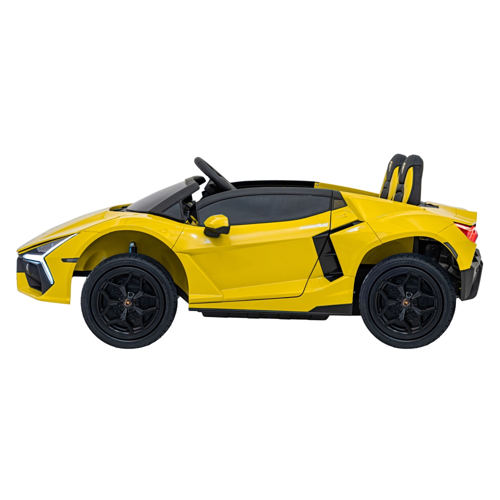 Elektromobilis Lamborghini Revuelto XL STRONG, Yellow-Elektromobiliai vaikams, Mašinos-e-vaikas