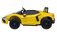 Elektromobilis Lamborghini Revuelto XL STRONG, Yellow-Elektromobiliai vaikams, Mašinos-e-vaikas