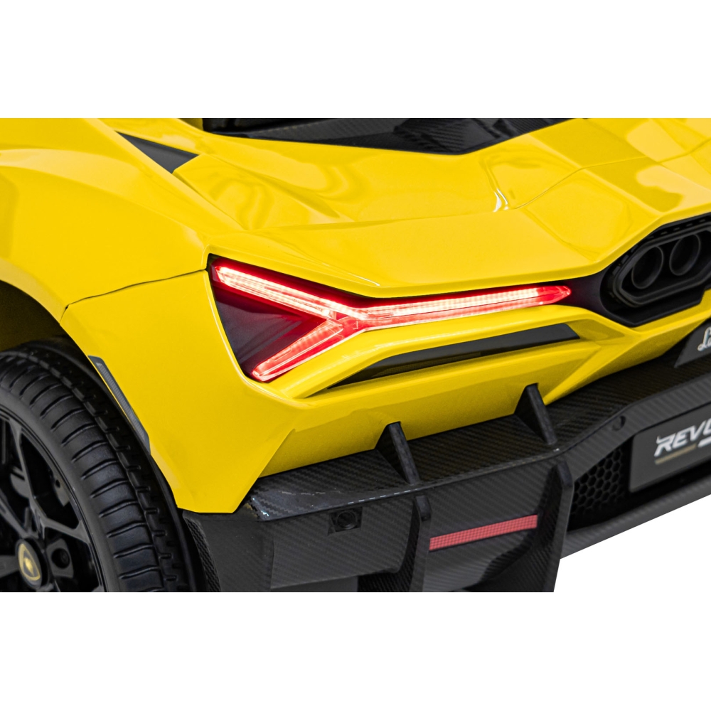 Elektromobilis Lamborghini Revuelto XL STRONG, Yellow-Elektromobiliai vaikams, Mašinos-e-vaikas