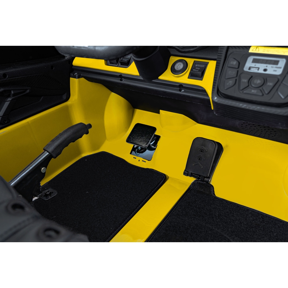 Elektromobilis Lamborghini Revuelto XL STRONG, Yellow-Elektromobiliai vaikams, Mašinos-e-vaikas
