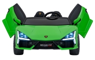 Elektromobilis Lamborghini Revuelto XL STRONG, Green-Elektromobiliai vaikams, Mašinos-e-vaikas