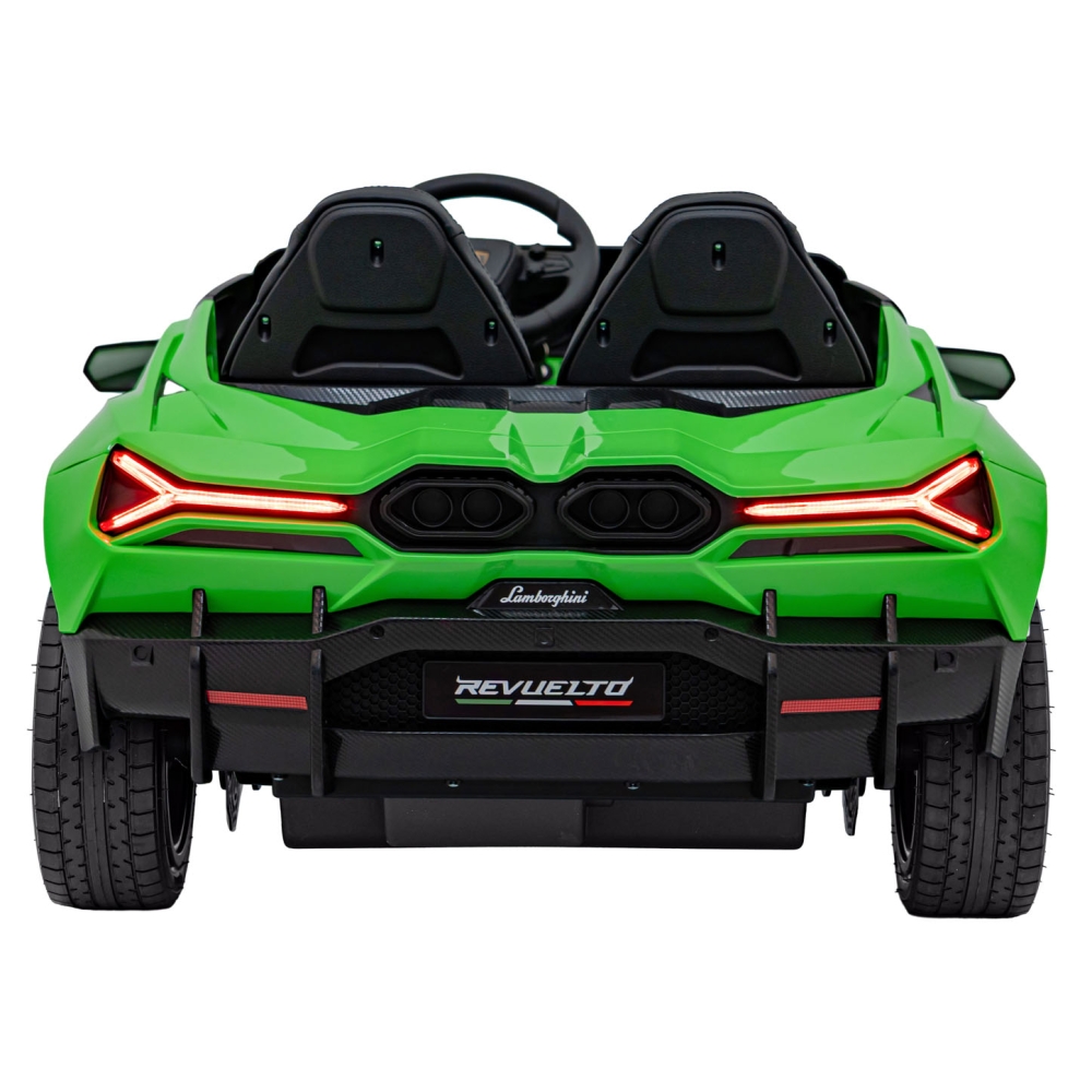 Elektromobilis Lamborghini Revuelto XL STRONG, Green-Elektromobiliai vaikams, Mašinos-e-vaikas