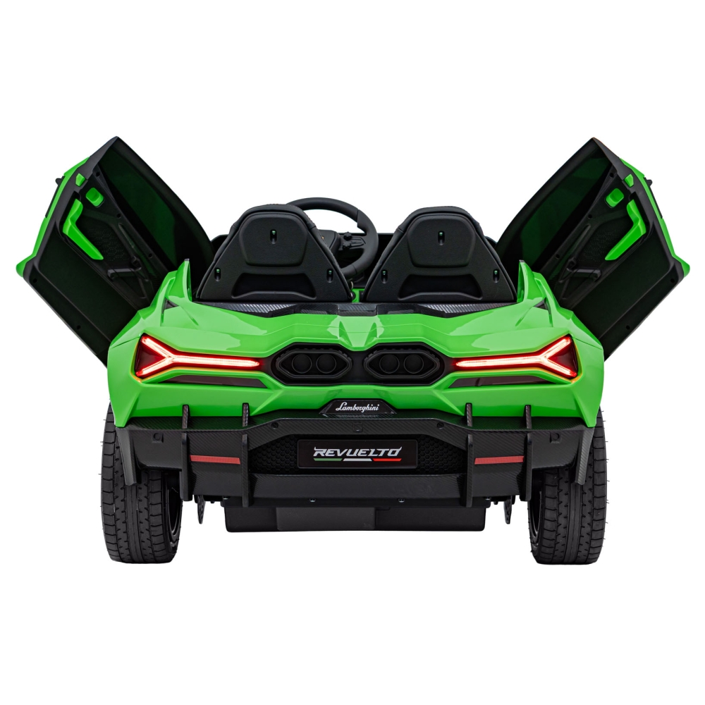 Elektromobilis Lamborghini Revuelto XL STRONG, Green-Elektromobiliai vaikams, Mašinos-e-vaikas