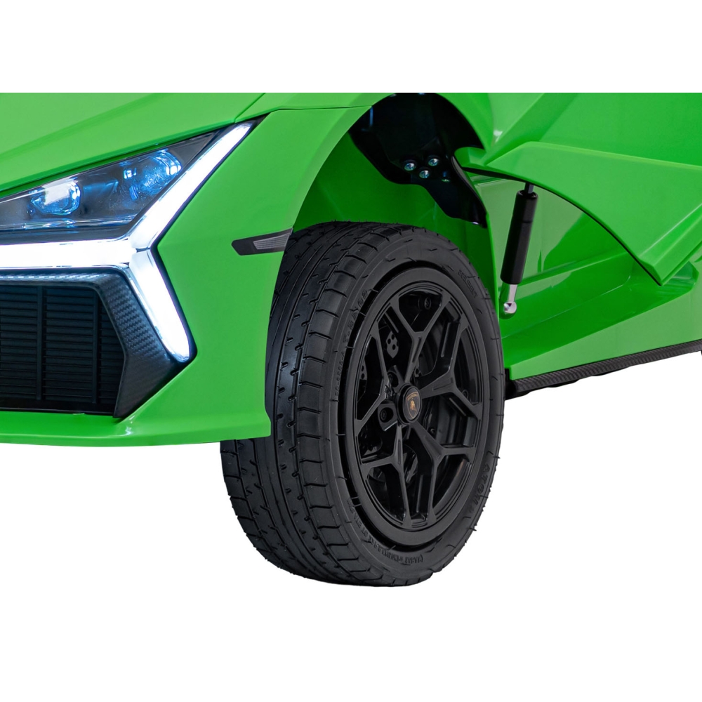 Elektromobilis Lamborghini Revuelto XL STRONG, Green-Elektromobiliai vaikams, Mašinos-e-vaikas