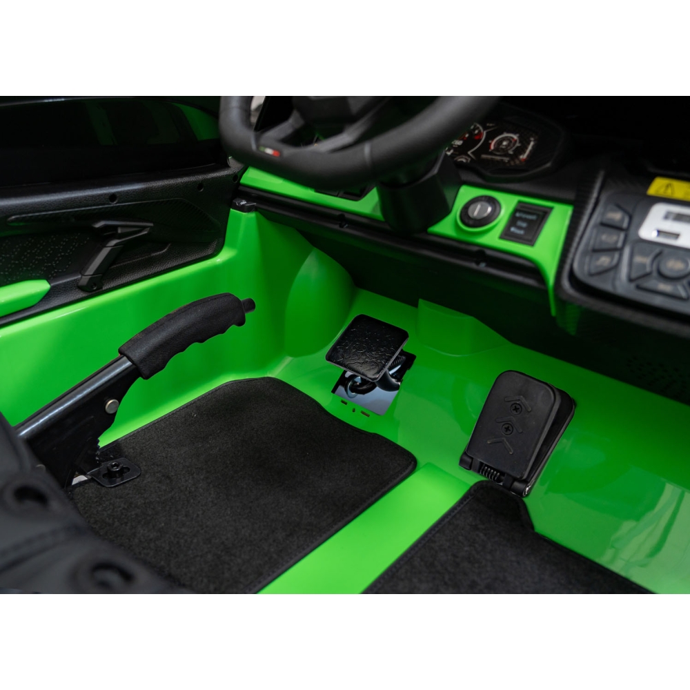 Elektromobilis Lamborghini Revuelto XL STRONG, Green-Elektromobiliai vaikams, Mašinos-e-vaikas
