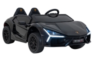 Elektromobilis Lamborghini Revuelto XL STRONG, Black-Elektromobiliai vaikams, Mašinos-e-vaikas