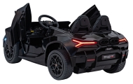 Elektromobilis Lamborghini Revuelto XL STRONG, Black-Elektromobiliai vaikams, Mašinos-e-vaikas