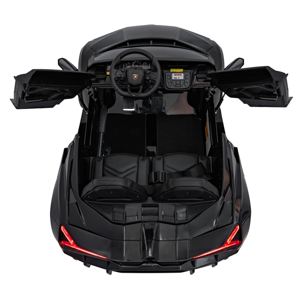 Elektromobilis Lamborghini Revuelto XL STRONG, Black-Elektromobiliai vaikams, Mašinos-e-vaikas